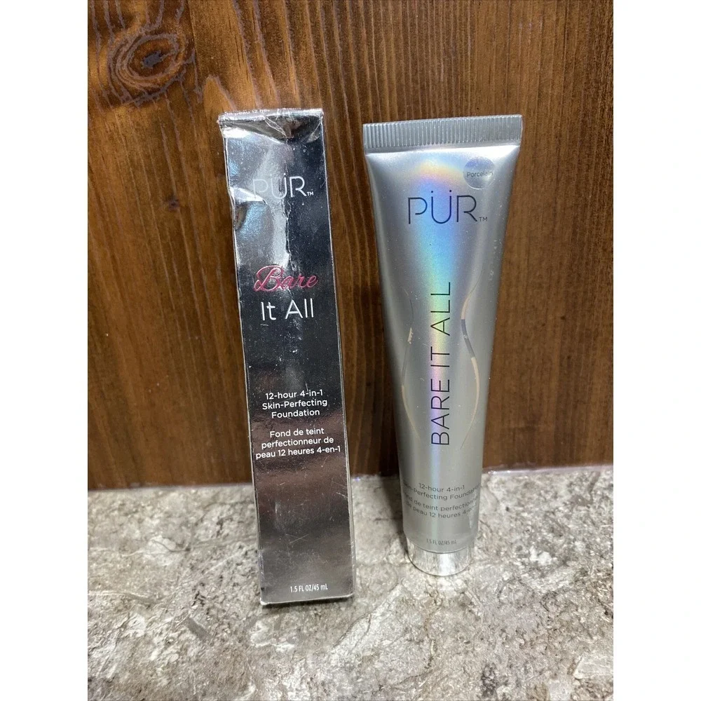 PÜR Pur Bare It All 12‎ Hr. 4-in-1 Skin-Perfecting Foundation: Porcelain